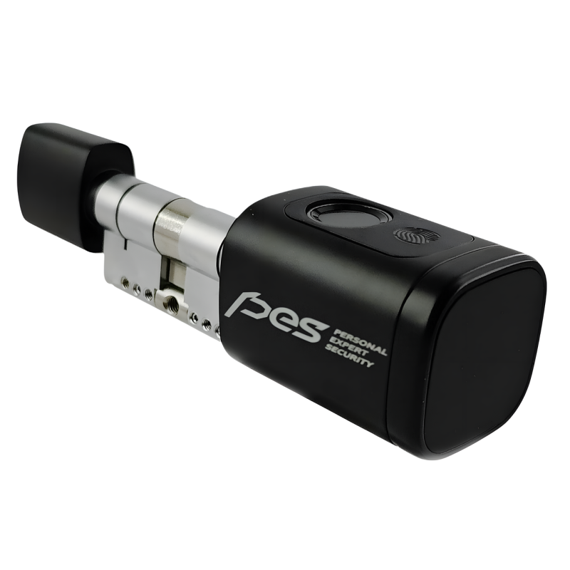 PES Cylinder 3 з клавіатурою та сканером відбитків пальця чорний 135 мм 60x75Т