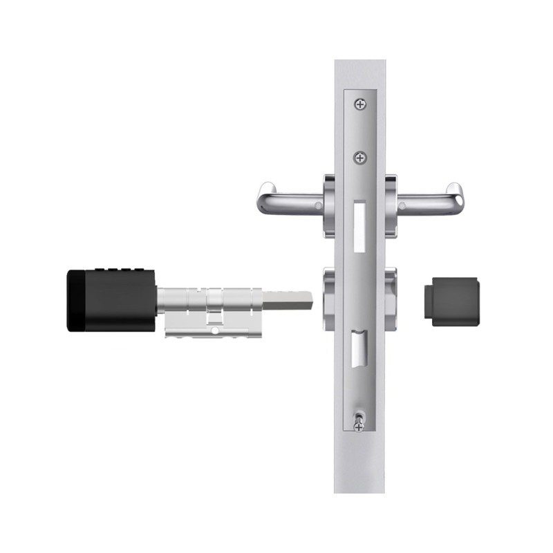 PES Cylinder 3 з клавіатурою та сканером відбитків пальця чорний 135 мм 60x75Т