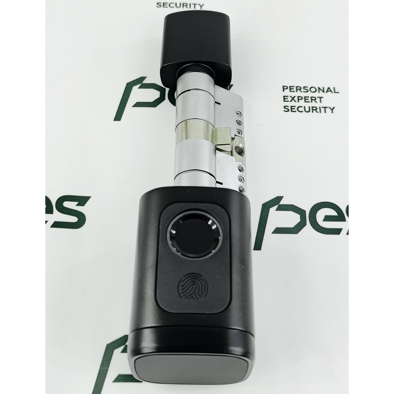 PES Cylinder 3 з клавіатурою та сканером відбитків пальця чорний 105 мм 75x30Т