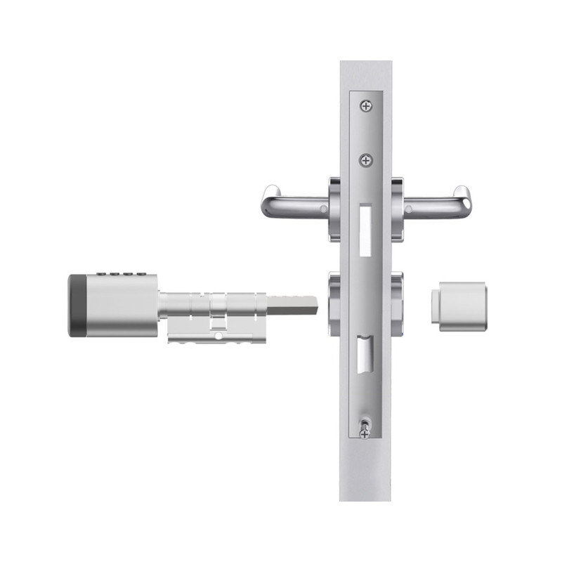 PES Cylinder 3 с клавиатурой и сканером отпечатков пальца 85 мм 30x55Т