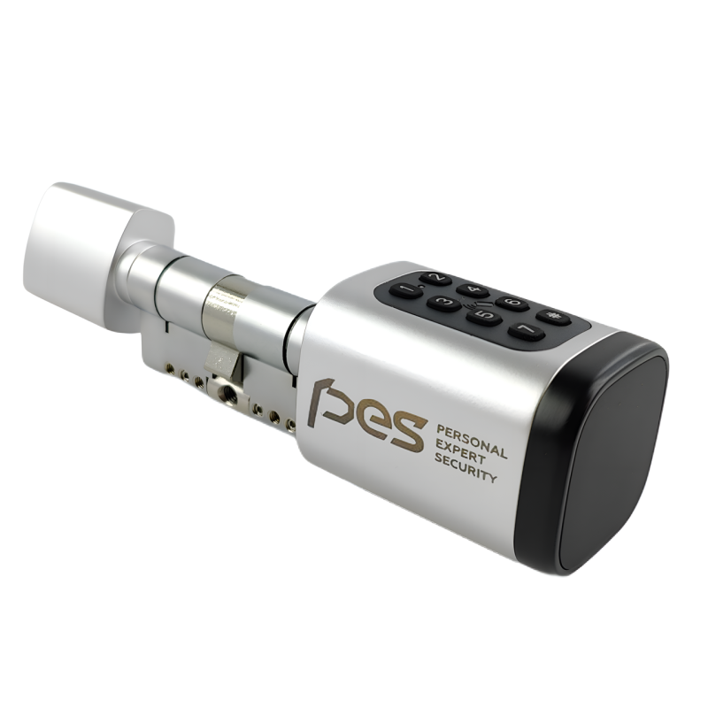 PES Cylinder 3 з клавіатурою та сканером відбитків пальця 120 мм 75x45Т