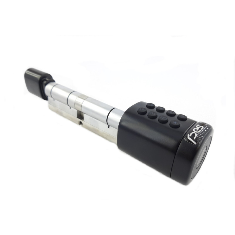 PES Cylinder 55х50Т смарт-цилиндр Black
