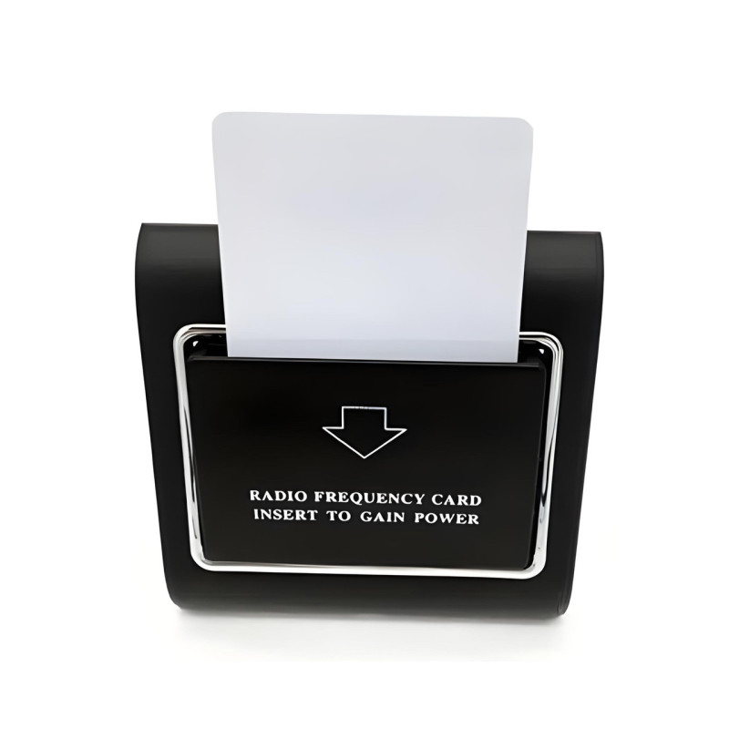 CARD HOLDER PES карман для экономии энергии в гостиницах Черный