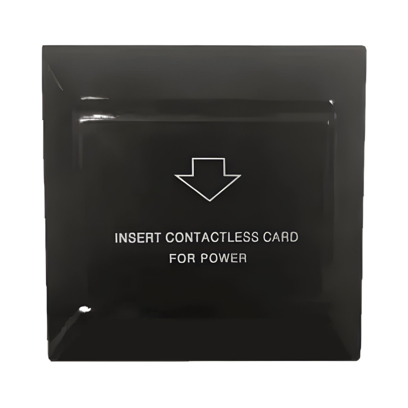 CARD HOLDER PES карман для экономии энергии в гостиницах Черный