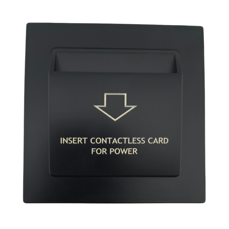 CARD HOLDER PES карман для экономии энергии в гостиницах Черный