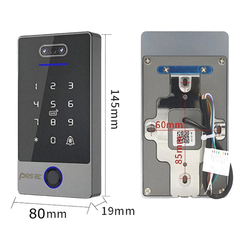 PES KeyPad Face-Id контроллер доступа с распознаванием лица