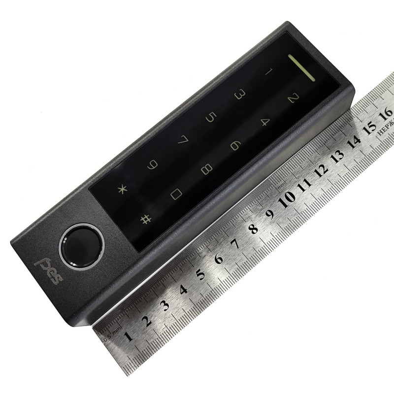 PES KeyPad slim биометрический контроллер доступа черный