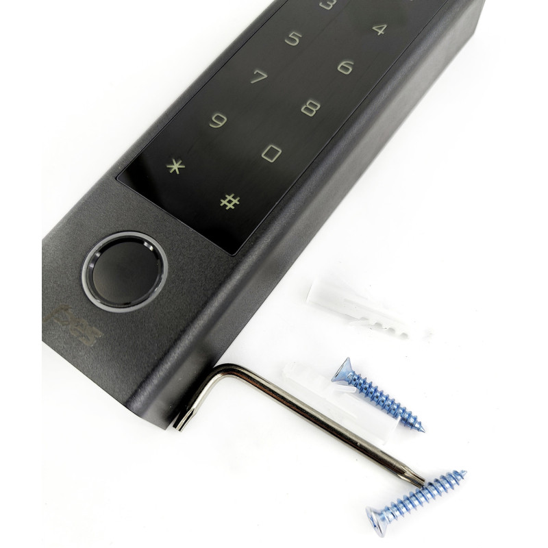 PES KeyPad slim биометрический контроллер доступа черный