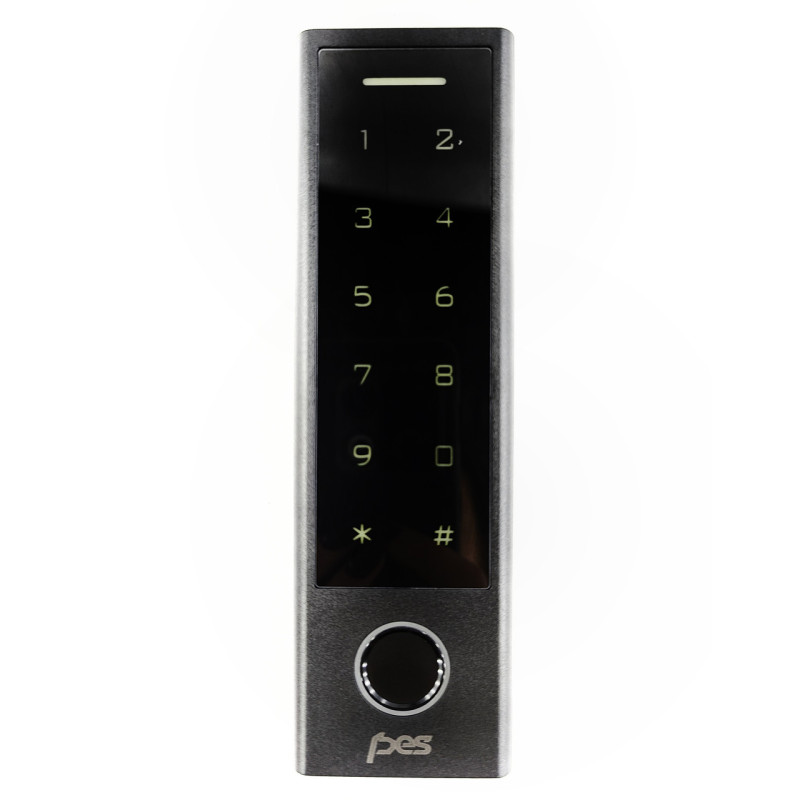 PES KeyPad slim биометрический контроллер доступа черный