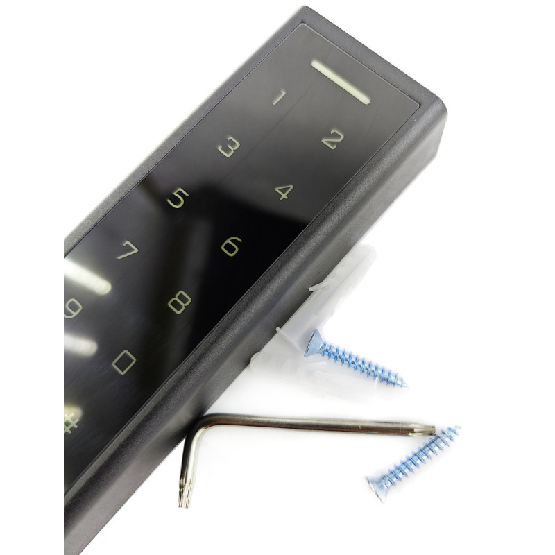 PES KeyPad slim биометрический контроллер доступа черный
