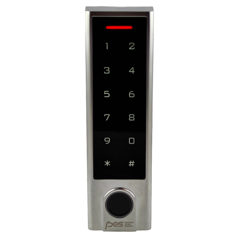 PES KeyPad slim биометрический контроллер доступа серый