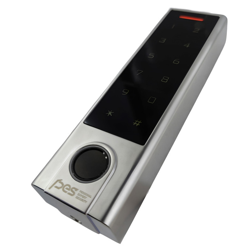PES KeyPad slim биометрический контроллер доступа серый