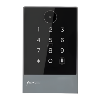 Контролер доступу PES KeyPad з вбудованим зчитувачем QR-кодів