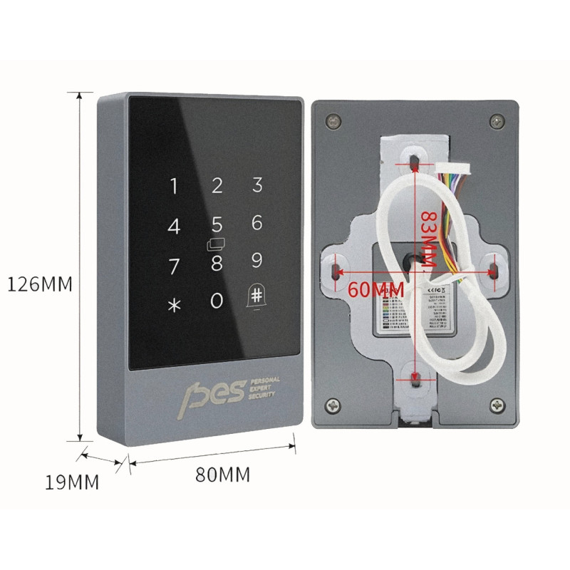 PES KeyPad контроллер доступа с кодовой клавиатурой