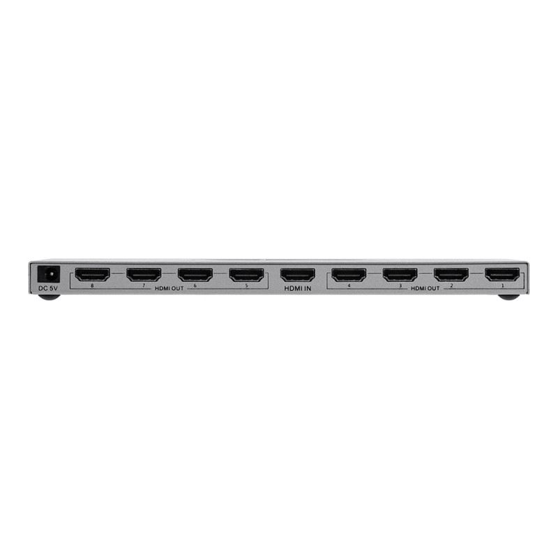 Розгалужувач відеосигналу HDMI 1x8 4K Dtech DT-7148B(MS)