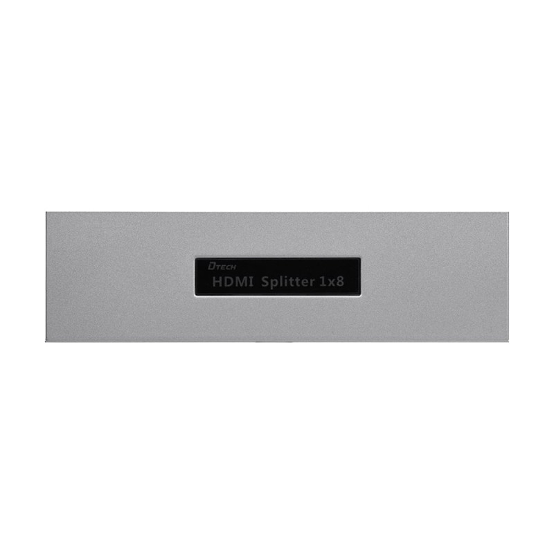 Розгалужувач відеосигналу HDMI 1x8 4K Dtech DT-7148B(MS)
