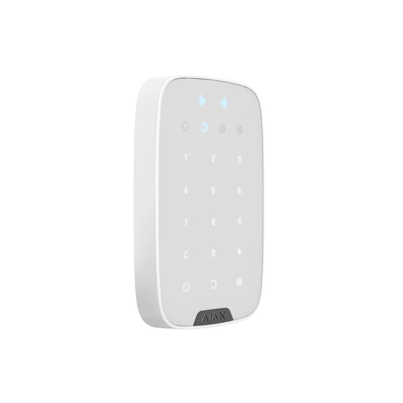Клавіатура Ajax Keypad Plus біла