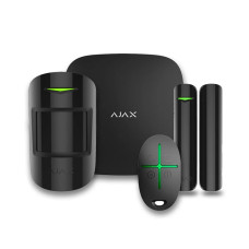 Комплект бездротової сигналізації Ajax StarterKit чорний з 2G та Ethernet