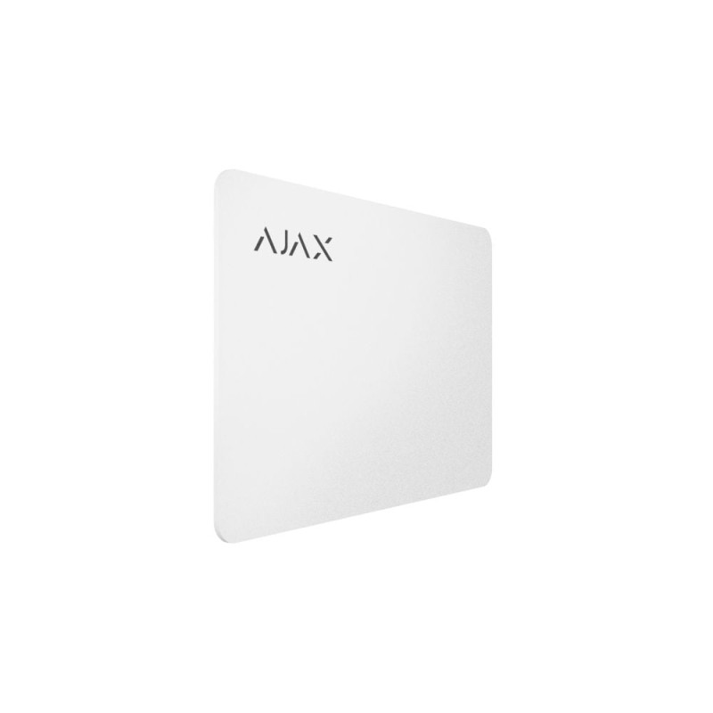 Картка керування Ajax Pass (3pcs) біла