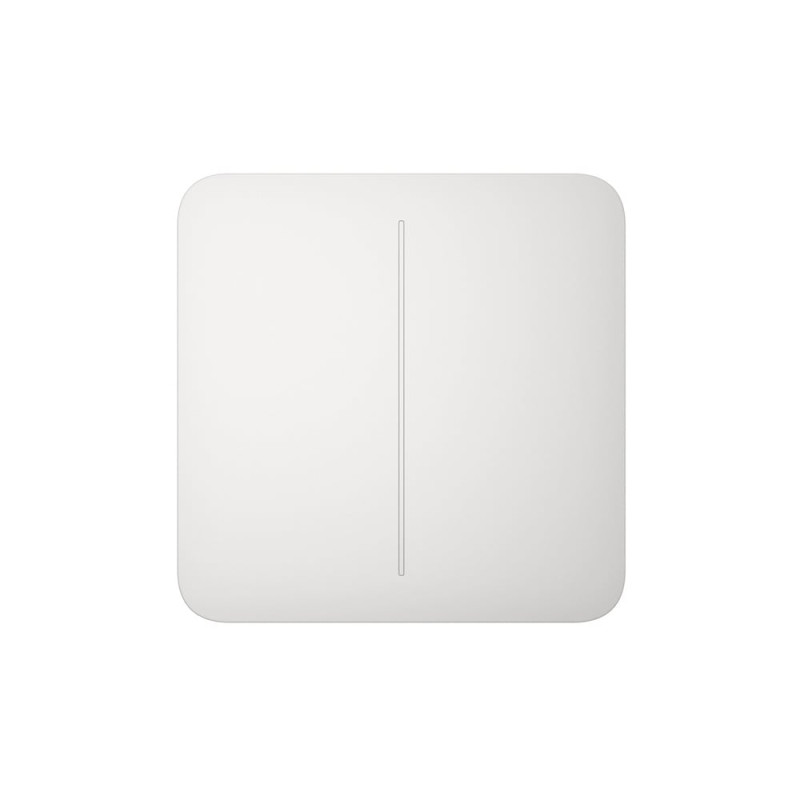 Кнопка Button (white/біла) для LightSwitch SoloButton (2-gang) Ajax