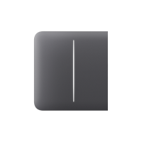 Кнопка Button (graphite/графіт) для LightSwitch SideButton (2-gang) Ajax