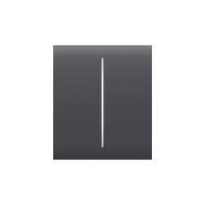 Кнопка Button (graphite/графіт) для LightSwitch CenterButton (2-gang) Ajax