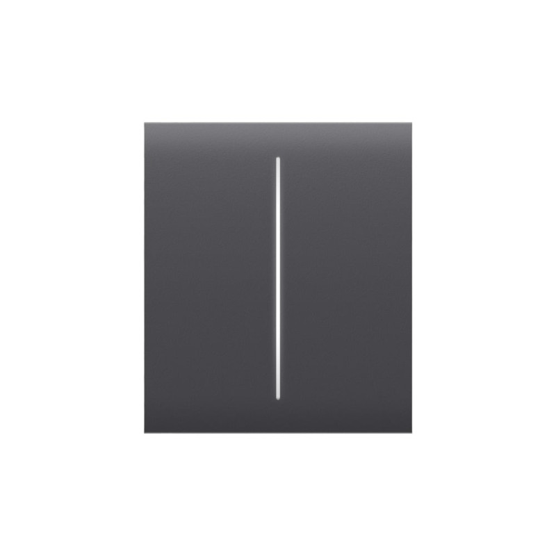 Кнопка Button (graphite/графіт) для LightSwitch CenterButton (2-gang) Ajax