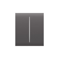 Кнопка Button (grey/сіра) для LightSwitch CenterButton (2-gang) Ajax
