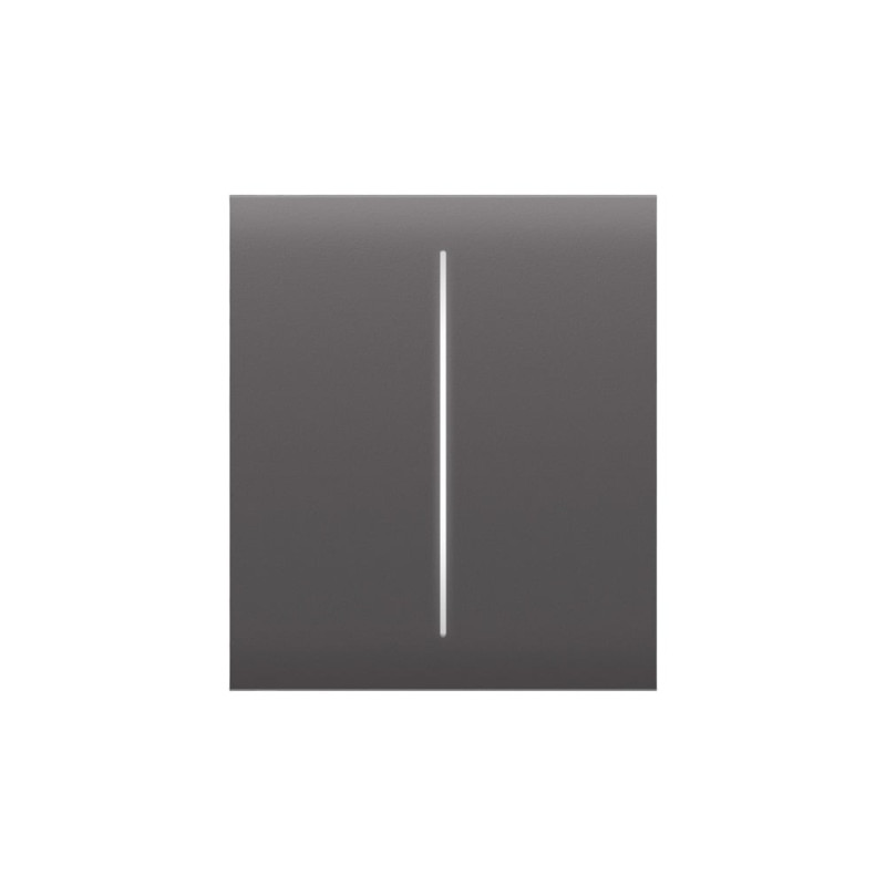 Кнопка Button (grey/сіра) для LightSwitch CenterButton (2-gang) Ajax