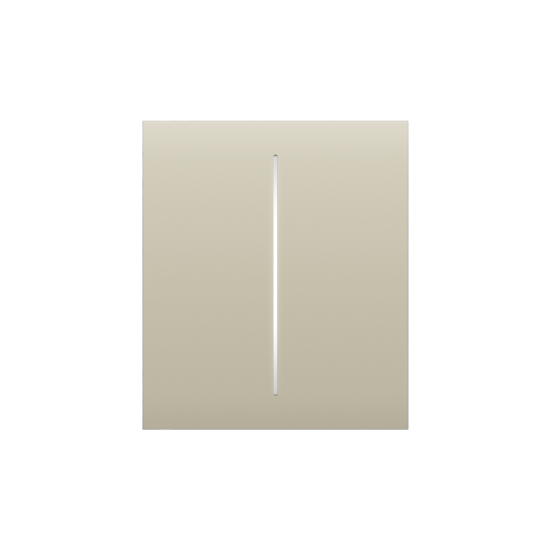 Кнопка Button (ivory/слонова кістка) для LightSwitch CenterButton (2-gang) Ajax