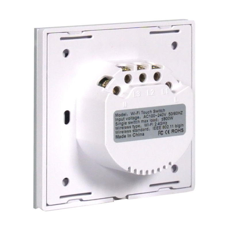Розумний вимикач світла потрійний з WiFi Trinix TRX-LS03(WiFi)