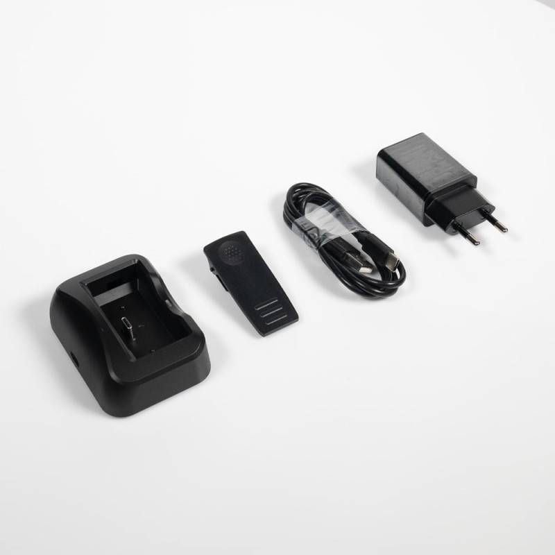 Нагрудний відеореєстратор RECODA M502B-WG 2K(4Mp) 128GB GPS WI-FI