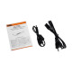 Джерело безперебійного живлення DC UPS Trinix TRX-MUPS-1812 Type-C (20000mAh LiFePo4) 5V/9V/12V/48V/PoE, LiFePo4 4*5Ah, для роутера і медіаконвертера