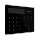 Клавіатура Tiras K-GLCD+ Black з OLED-дисплеєм та зчитувачем NFC/Mifare
