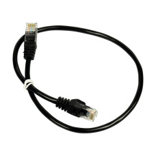 Патч-корд мережевий гігабітний Trinix UTP, RJ-45, CAT.5 0.5m Black