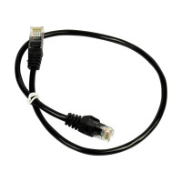 Патч-корд мережевий гігабітний Trinix UTP, RJ-45, CAT.5 2m Black