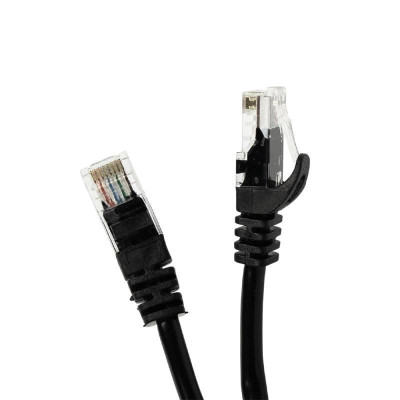 Патч-корд мережевий гігабітний Trinix UTP, RJ-45, CAT.5 5m Black