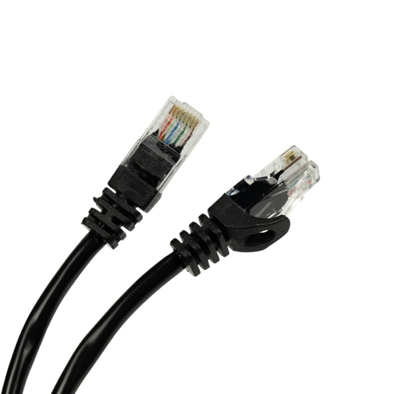 Патч-корд мережевий гігабітний Trinix UTP, RJ-45, CAT.5 15m Black