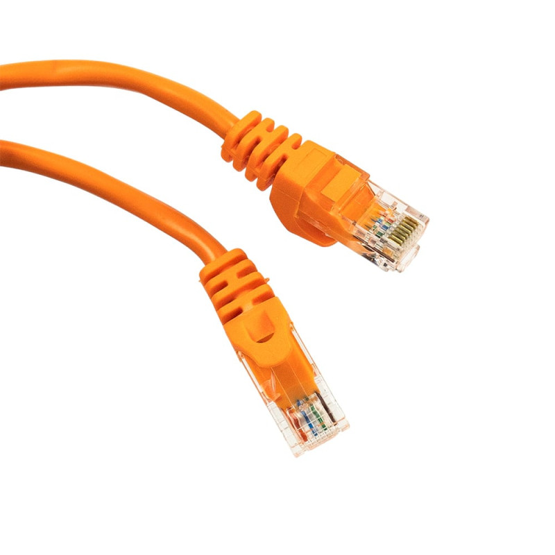Патч-корд мережевий гігабітний Trinix UTP, RJ-45, CAT.5 20m Orange