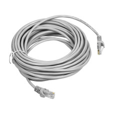 Патч-корд мережевий гігабітний Trinix UTP, RJ-45, CAT.5 25m Gray