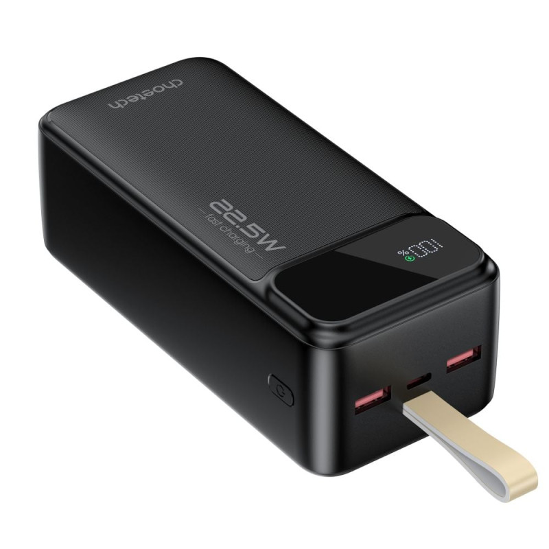 Повербанк 40000mAh Choetech B731 Black 22.5W QC3.0 PD3.0