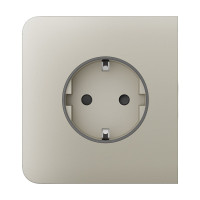 Фронтальна панель Ajax SideCover (basic) [type F] ivory/слонова кістка для розетки Outlet (type F)