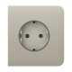 Фронтальна панель Ajax SideCover (basic) [type F] ivory/слонова кістка для розетки Outlet (type F)