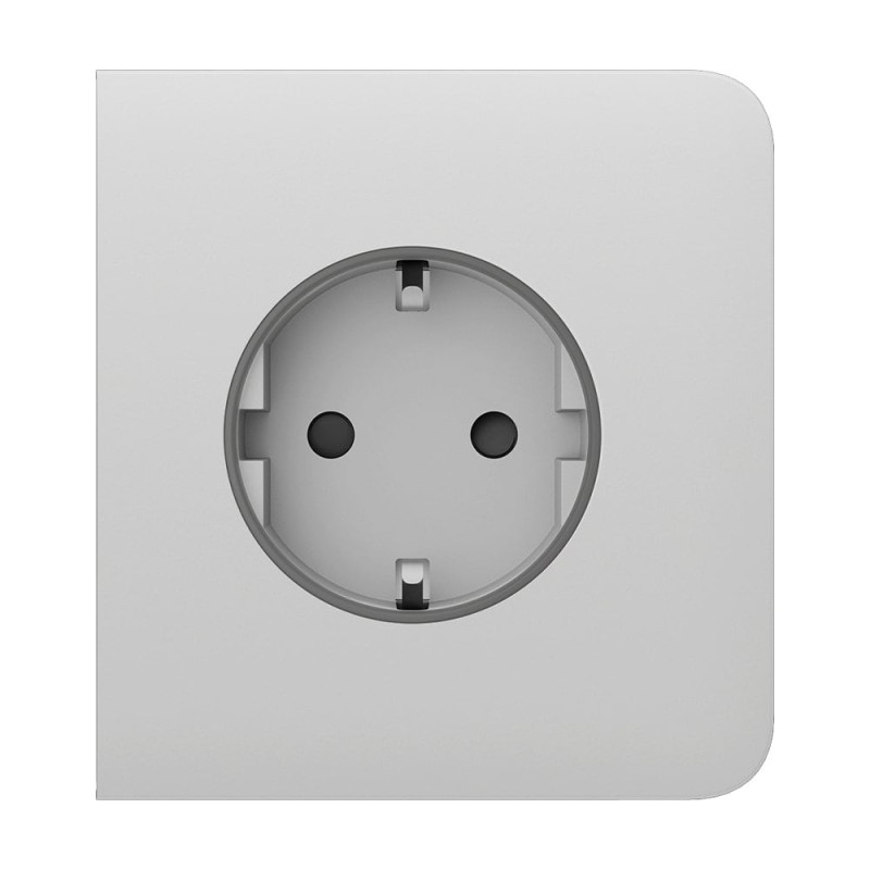 Фронтальна панель Ajax SideCover (basic) [type F] white/біла для розетки Outlet (type F)