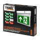 Покажчик світлозвуковий Trinix EVAC-02 80dB 220V/12-24V з акумулятором LiFePo4 3.2V/1500mAh