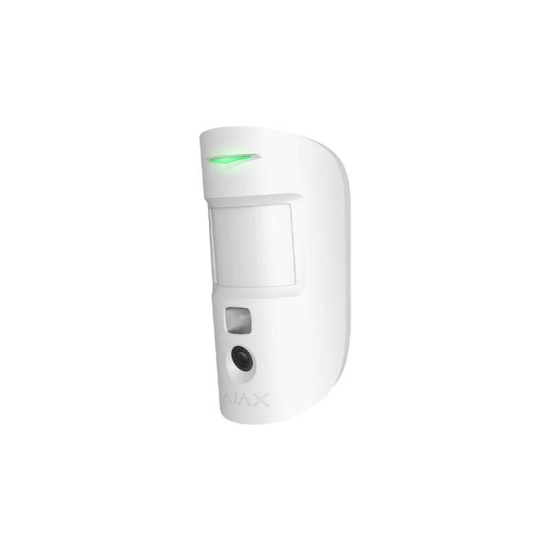 Комплект бездротової охоронної сигналізації Ajax StarterKit Cam Plus HDR White з WiFi, 2G, 3G, 4G, Ethernet, фотоверифікацією тривог