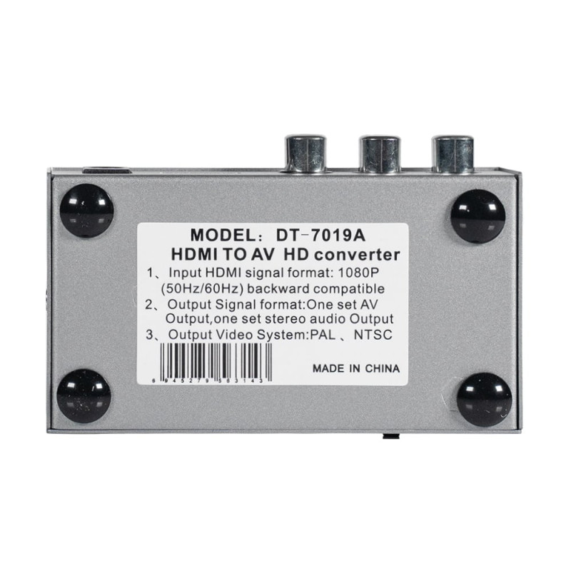 Конвертер відеосигналу HDMI-AV Dtech DT-7019A