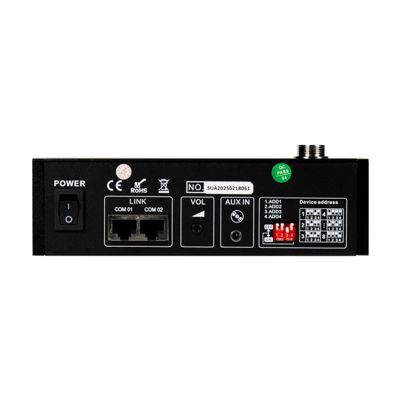 Мікрофон виносний пейджинговий CMX PA-4500RM, 4 зони