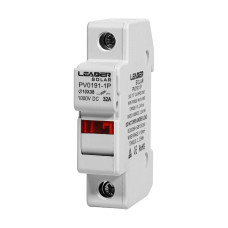 Роз'єднувач запобіжників 32A Leader PV0191-1P DC 1000V