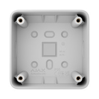 Коробка Ajax SurfaceBox [55] White для зовнішнього монтажу одного пристрою LightSwitch чи Outlet